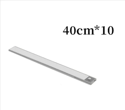 LED Motion Sensor Light Strip – Auto On/Off, USB Rechargeable, Warm Light