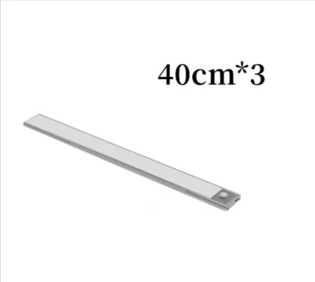 LED Motion Sensor Light Strip – Auto On/Off, USB Rechargeable, Warm Light