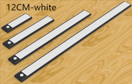 LED Motion Sensor Light Strip – Auto On/Off, USB Rechargeable, Warm Light